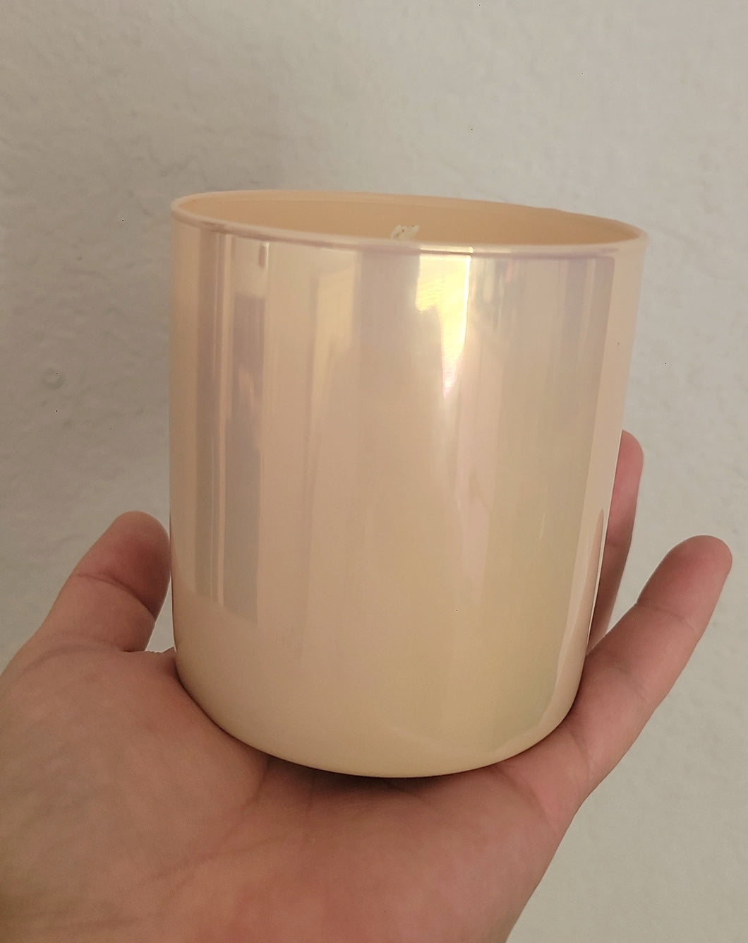 Blush Iridescent Candle